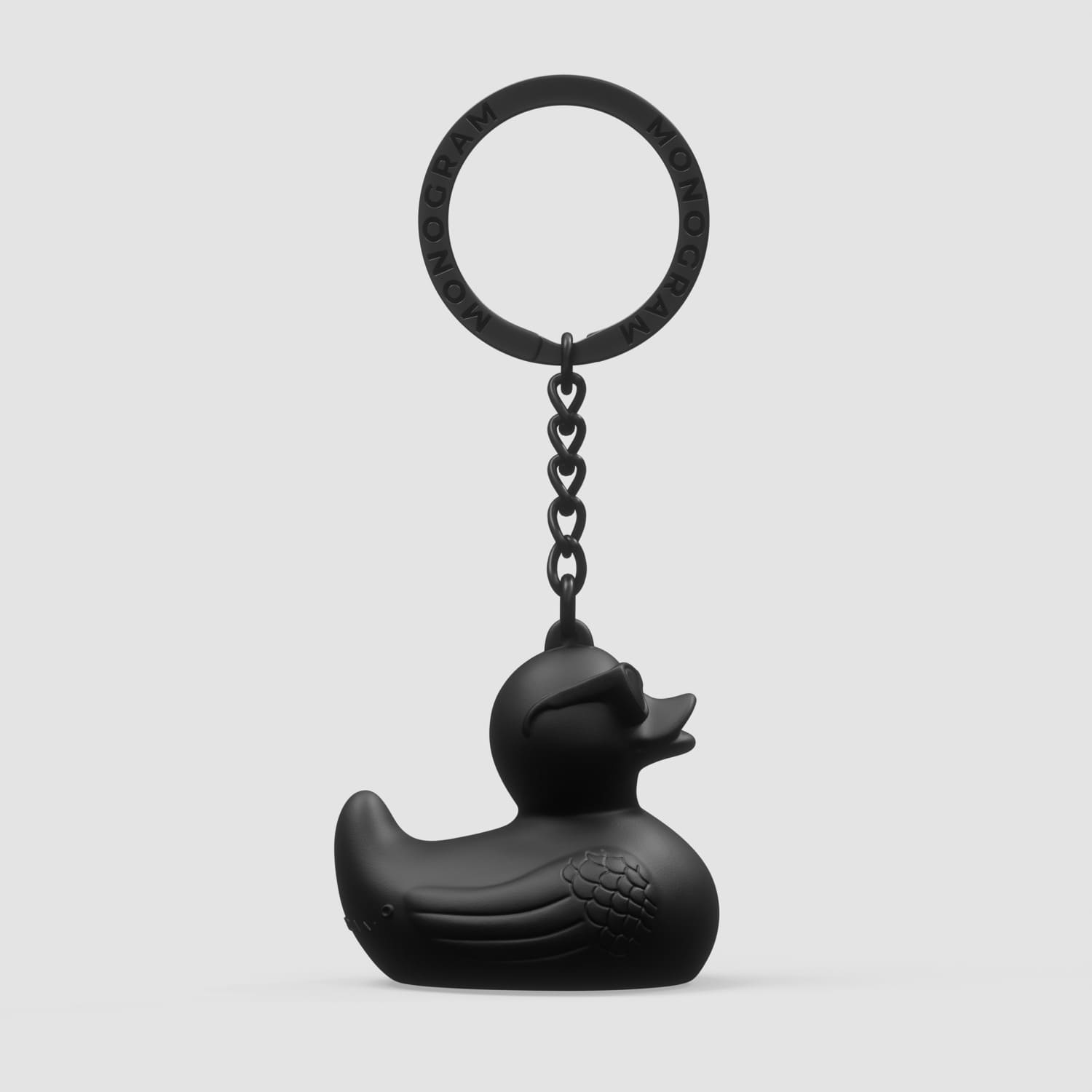 Брелок уточка в очках Monogram 1024