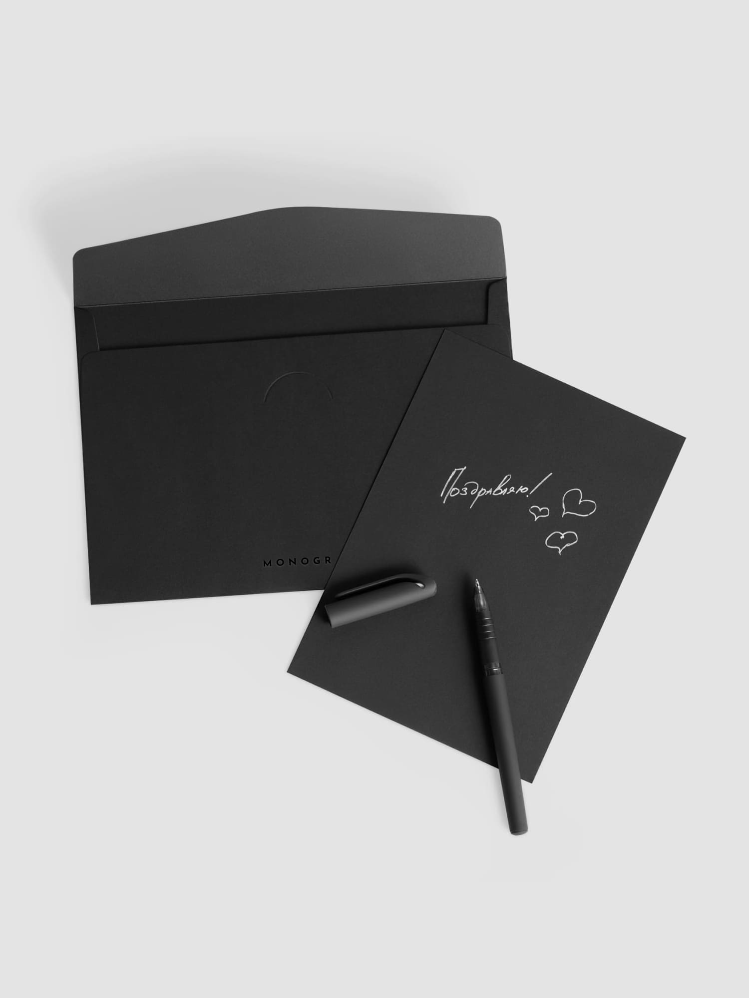 Открытка Monogram