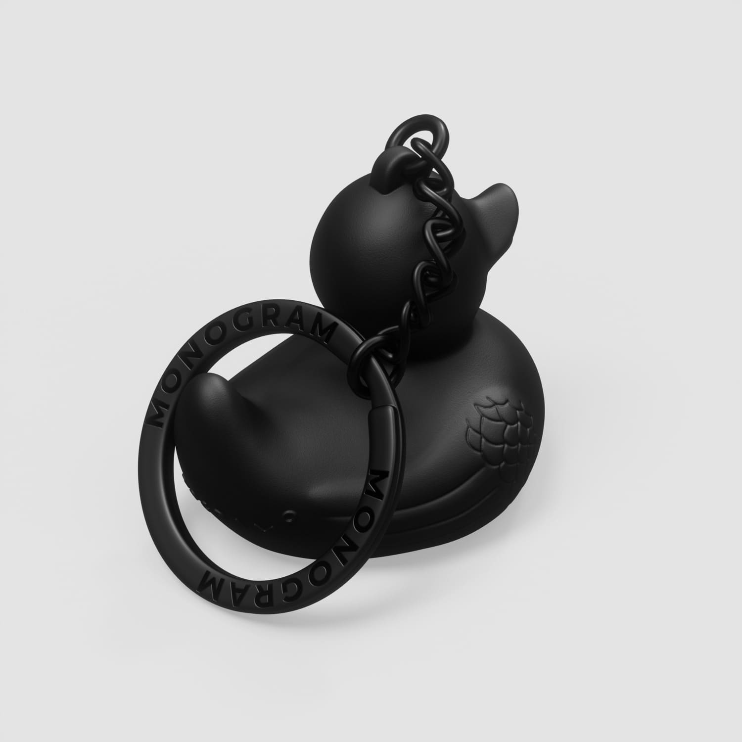 Брелок уточка Monogram 102