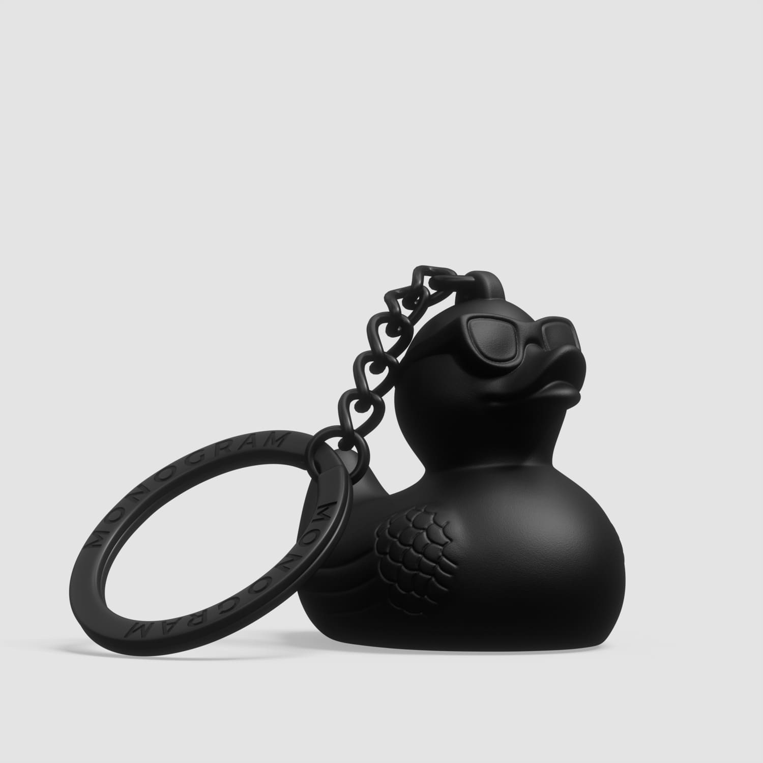 Брелок уточка в очках Monogram 1024