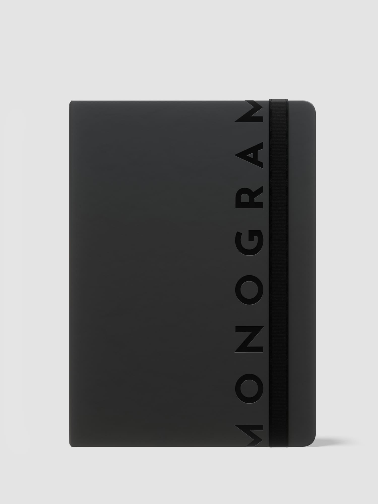 Блокнот Monogram 403, А5 черный