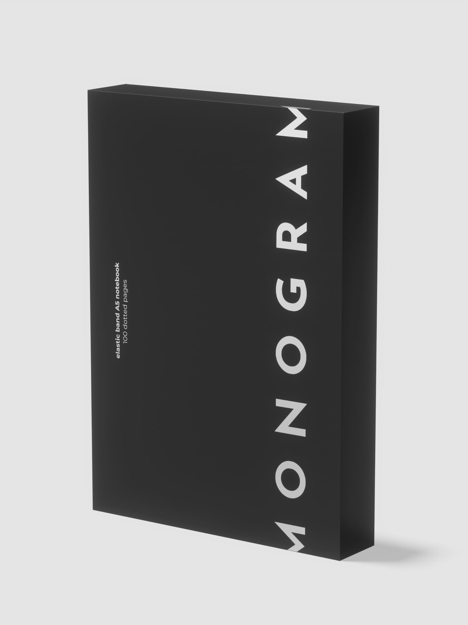Блокнот Monogram 4031, А5 белый