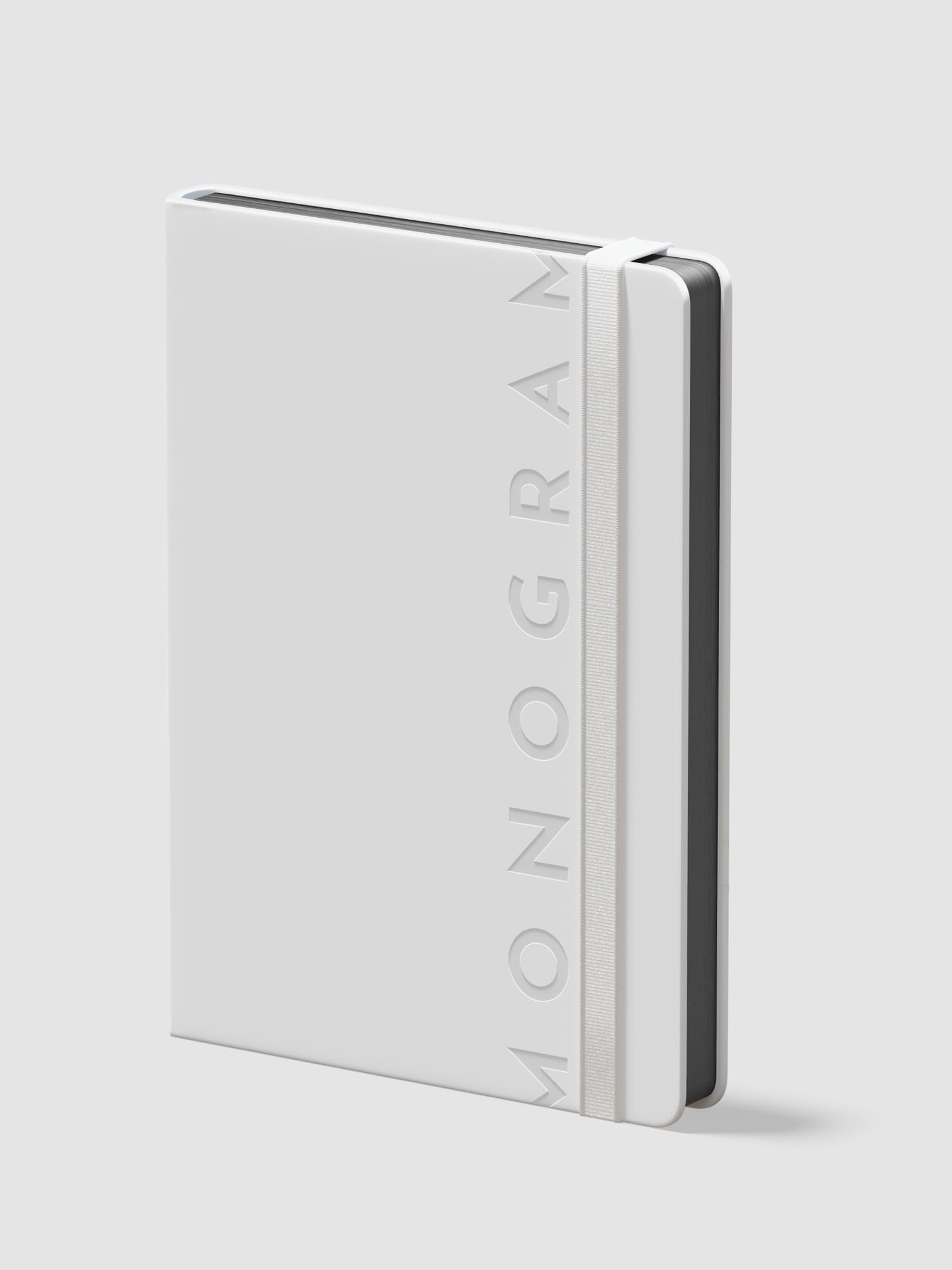 Блокнот Monogram 4031, А5 белый